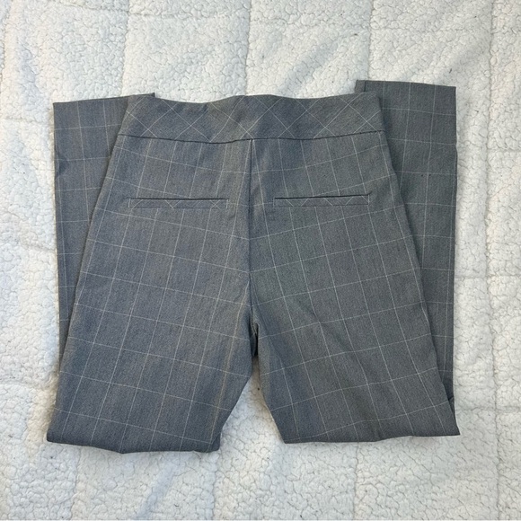 RW&CO. Camber & Grace Gray Plaid Dress Pants - Picture 7 of 12